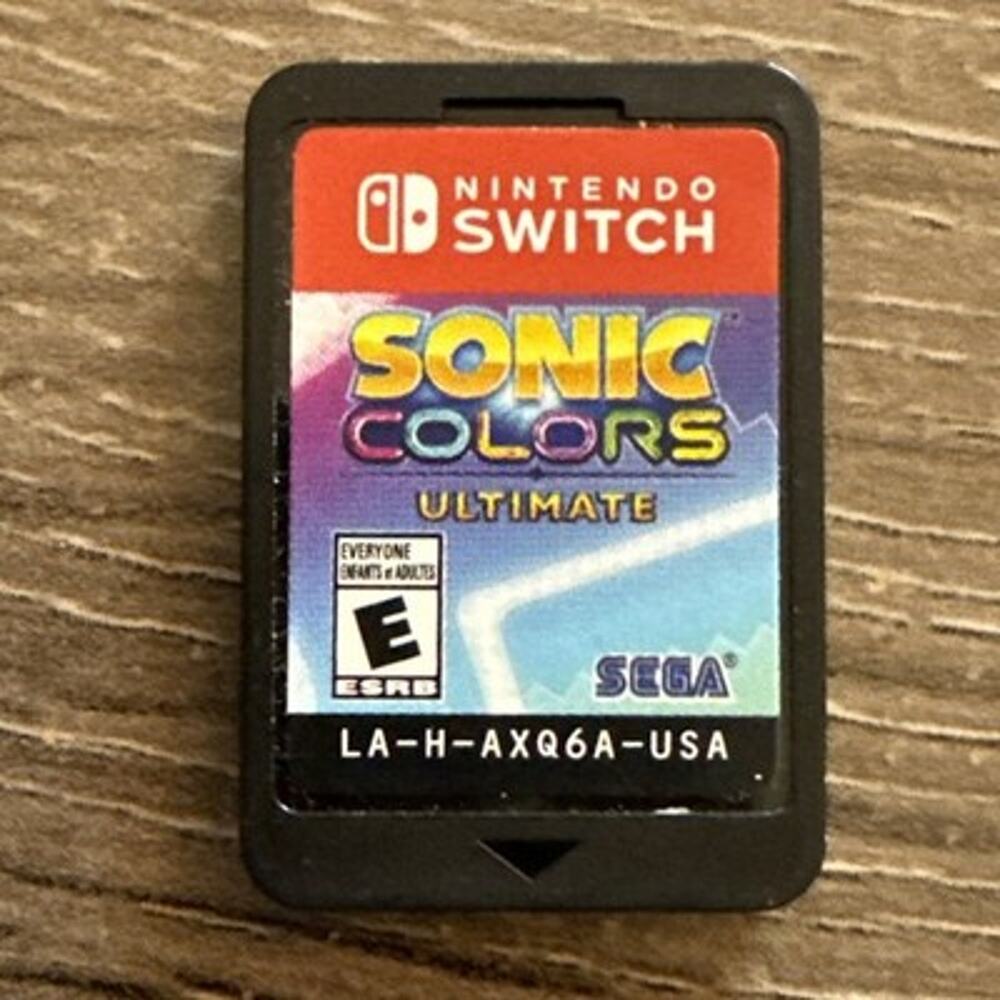 Sonic Colors Ultimate (Nintendo Switch) [Cartridge Only] Tested Working gaming